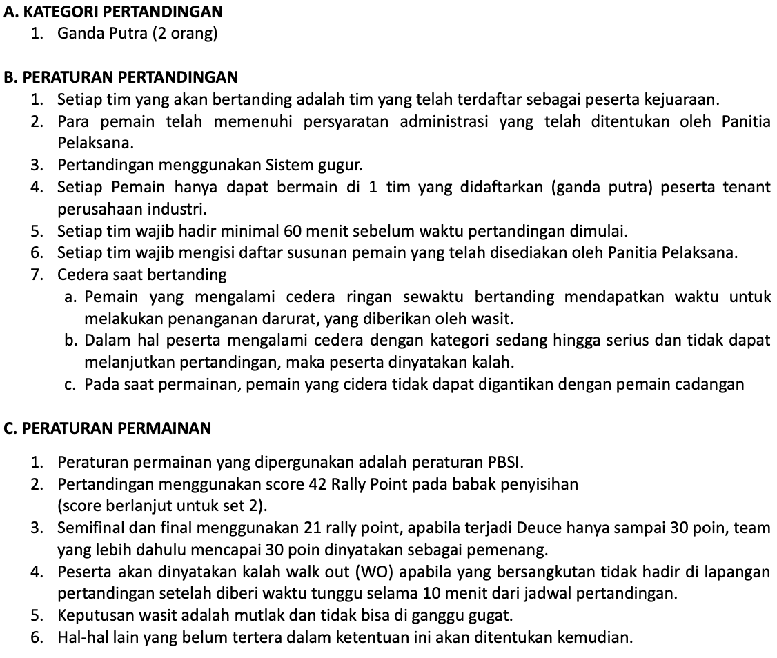 Badminton